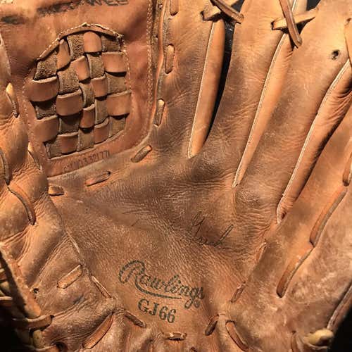 Rawlings Bobby Grich Brown Kid Pitch (9YO-13YO) Infield GJ66 11.5" Baseball Glove