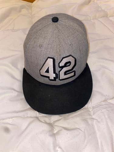 Jackie Robinson Baseballism Gray Adult Large Other Hat