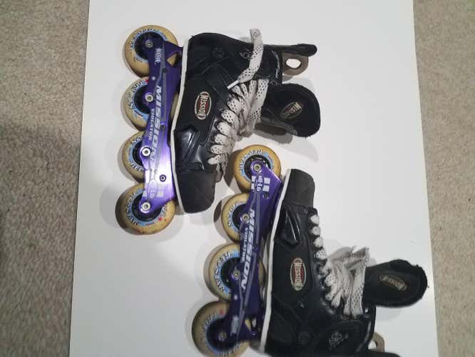 Used Mission Proto SV Inline Skates Regular Width Size 6