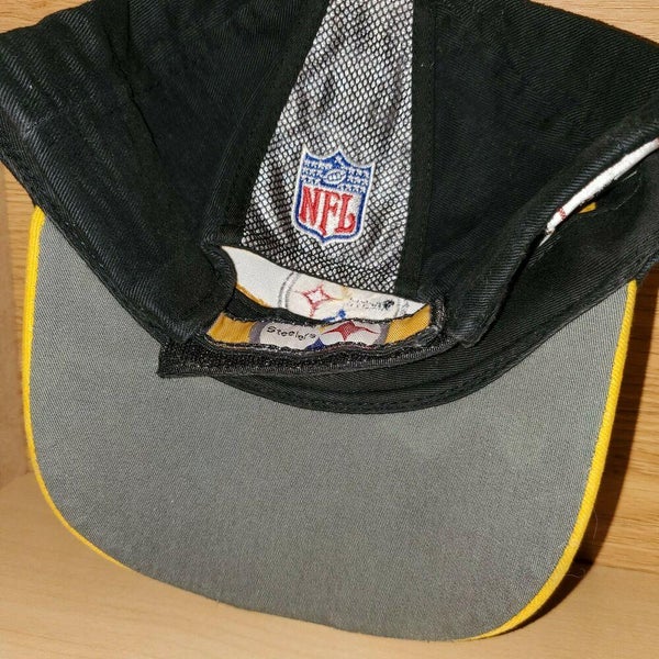 Vintage 90s Sports Specialties Pittsburgh Steelers NFL Plain Logo Fitted  Hat |