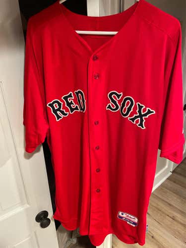 Authentic Boston Red Sox 2013 World Series Jersey Size 52
