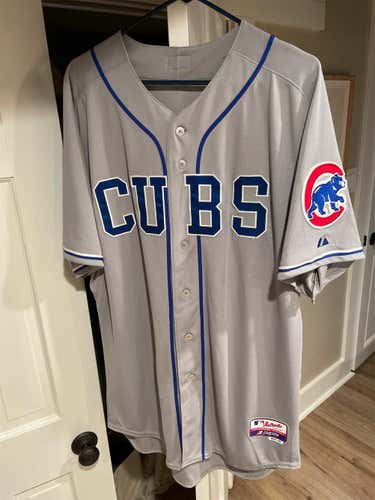 Authentic Chicago Cubs Alternate Road Majestic Jersey Size 48