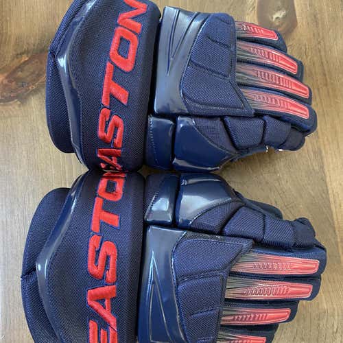 Blue Senior Easton Mako 14" Gloves