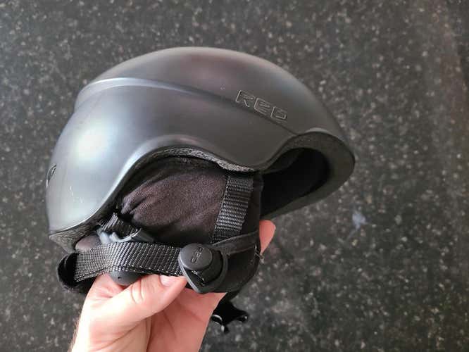 Matte Black (red hi-fi 2) helmet