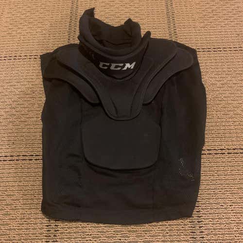 CCM Goalie NEW Throat & Neck Guard Senior L/XL