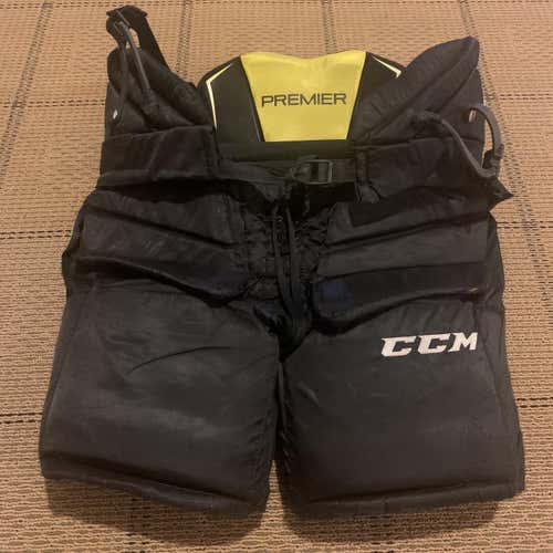 CCM Premier Pro Black Senior XL Goalie Pants