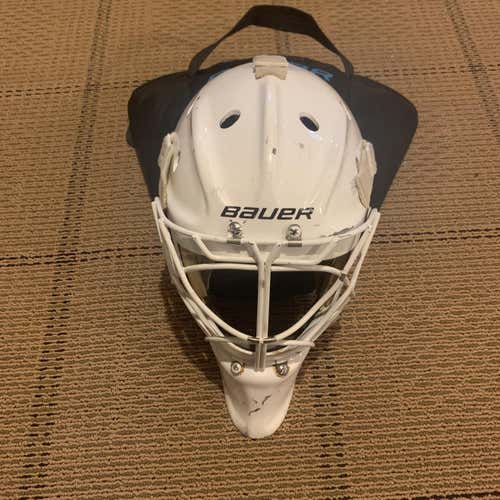 Bauer Profile 960XPM White Senior M/L Goalie Mask