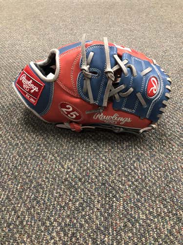 Red New Adult Rawlings Right Hand Throw Infield Heart of the Hide Baseball Glove 11.5"