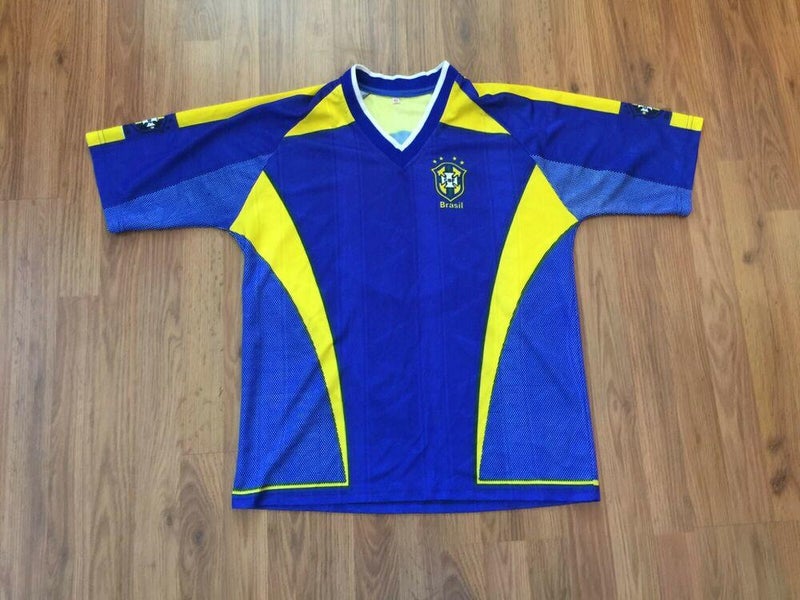 BRAZIL National Team SUPER AWESOME CBF BRASIL Football Futbol Size Medium Soccer Jersey