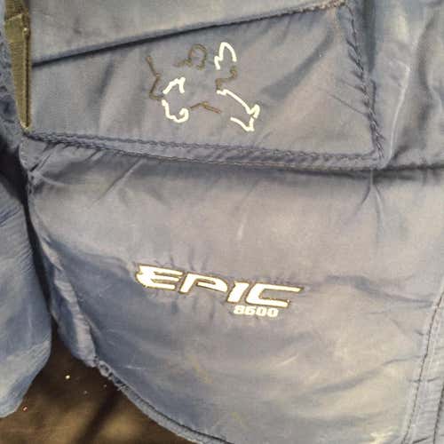 Blue Senior Large Vaughn Epic 8600 Hockey Goalie Pants
