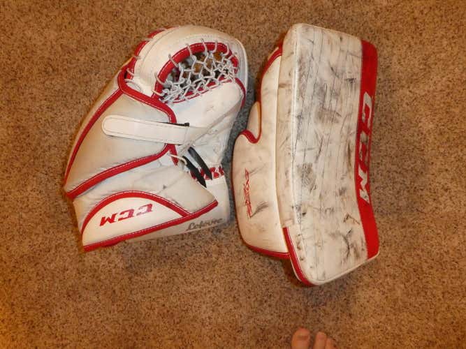 Red Used Intermediate CCM Regular Extreme Flex II 760