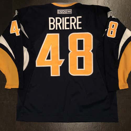 CCM 550 Buffalo Sabres BRIERE Home Buffaslug Jersey XL