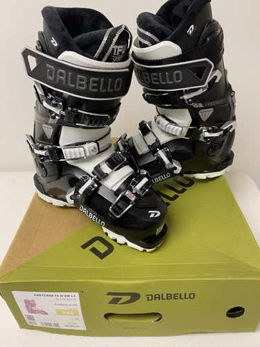 NEW IN THE BOX LADIES DALBELLO PANTERRA 75 SKI BOOTS SIZE 24.5