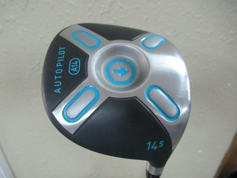 MINT AUTO PILOT A14 FAIRWAY WOOD #3 14.5* FACTORY SENIOR PLUS FLEX GRAPHITE HC
