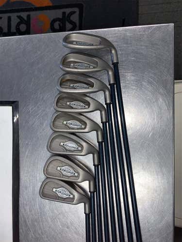 Women's Right Handed Big Bertha X-12 Ladies Flex Graphite Shaft Iron Set