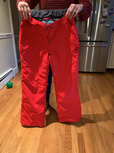 Red Adult Medium Scott Ski Pants
