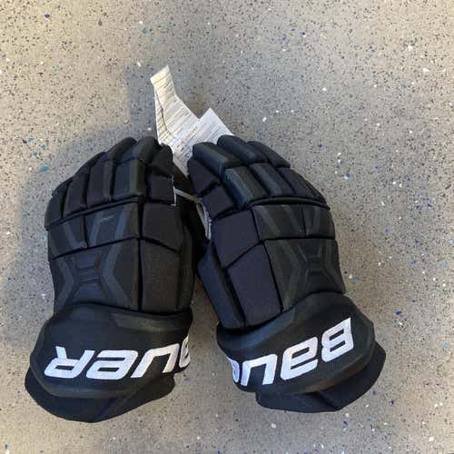 Black Senior Bauer Supreme S170 14"  Gloves