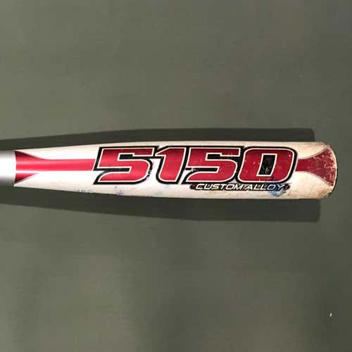 Used High School/College BBCOR Certified Rawlings Alloy 5150 Bat (-3) 30 oz 33"
