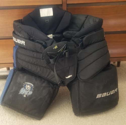 Large Bauer Wenatchee Wild BCHL Pro Pants