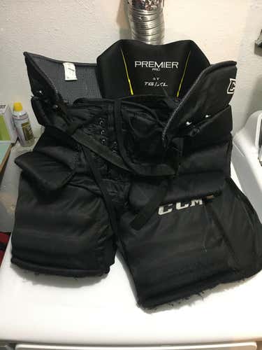 Used Senior XL CCM Premier Pro Hockey Goalie Pants