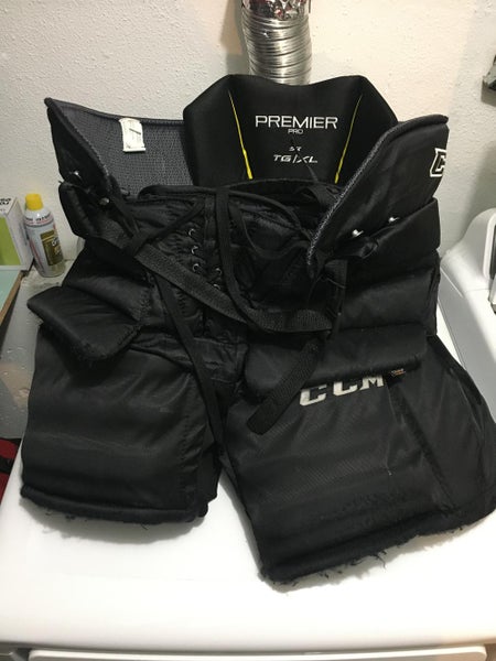 Used Senior XL CCM Premier Pro Hockey Goalie Pants
