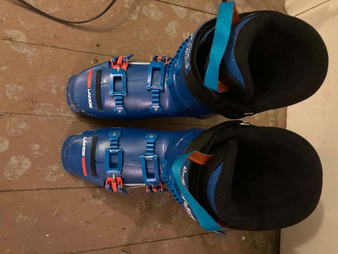 Used Unisex Lange Racing RS Ski Boots Soft Flex