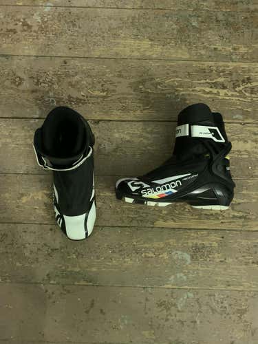 Size 8.0 Used Salomon Pro Combi Cross Country Ski Boots