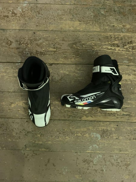 Size 8.0 Used Salomon Pro Combi Cross Country Ski Boots