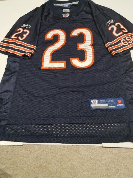 Chicago Bears #23 Devin Hester NFL Onfield Reebok Blue Used Unisex Youth  Large Reebok Jersey