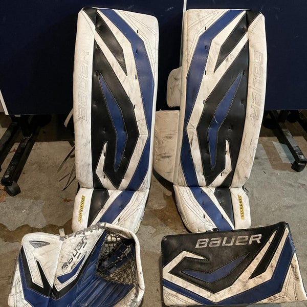 Blue Senior 35" Regular Supreme Goalie Full Set