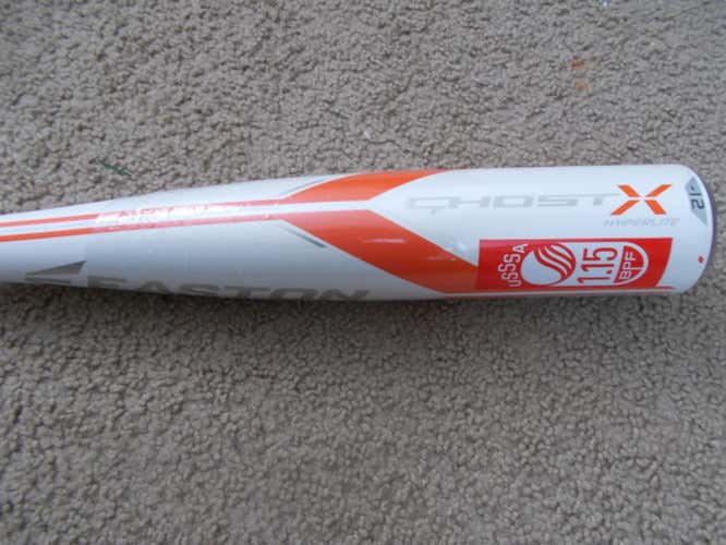 New Kid Pitch (9YO-13YO) USSSA Certified Easton Composite Ghost X Hyperlite Bat (-12) 19 oz 31"