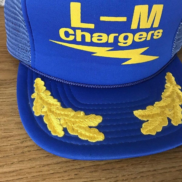 Los Angeles Chargers Hat Trucker Cap Mesh Vintage 80s NFL Football