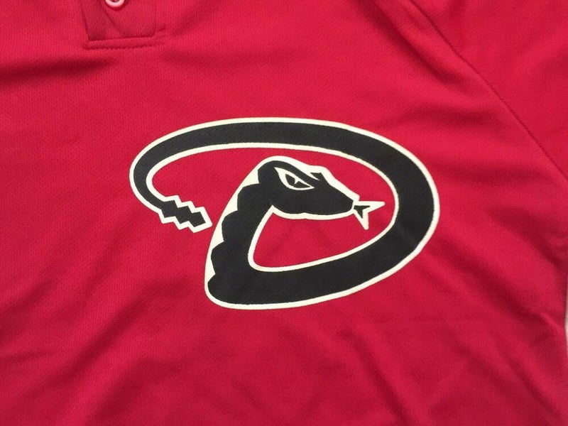 Arizona Diamondbacks Jersey XL MLB Baseball Pullover with Snake Logo