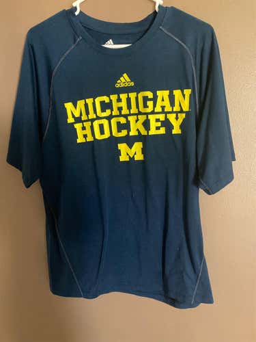 Blue Adult Large Adidas Shirts