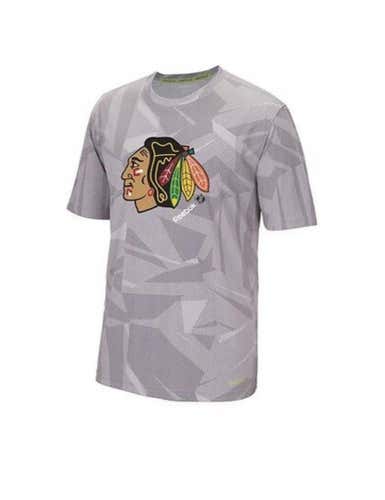 Chicago Blackhawks Reebok NHL Center Ice "TNT" S/S Performance Shirt Men's XL