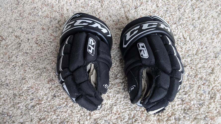 Black Used CCM 4R Gloves 10"