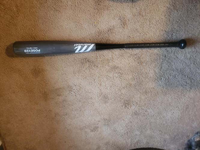Used Kid Pitch (9YO-13YO) USSSA Certified 2019 Marucci Alloy Posey28 Bat (-10) 21 oz 31"