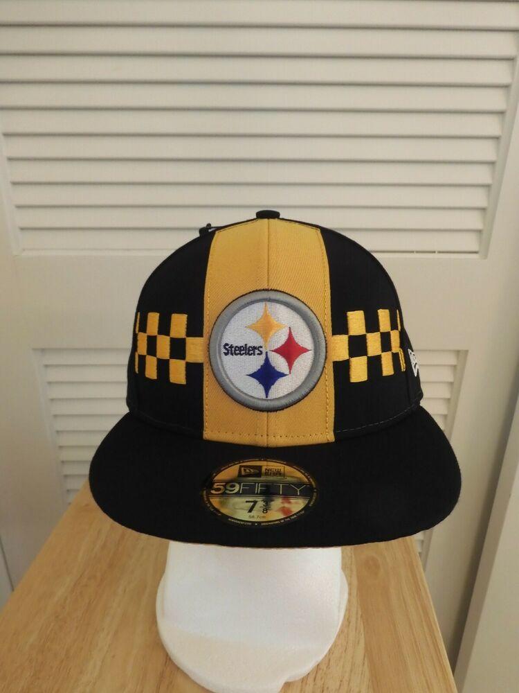 Vintage Reebok Team Pittsburgh Steelers Hat Big Letters NWOT Sharp