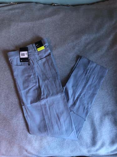 Gray Adult Size 36 Nike Pants