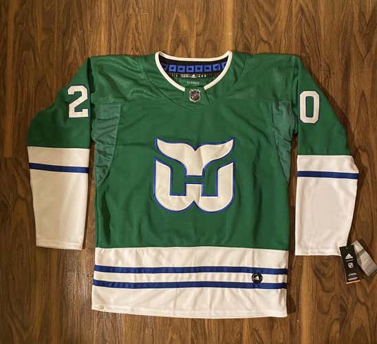 Sebastian Aho Carolina Hurricanes Hartford Whalers Jersey