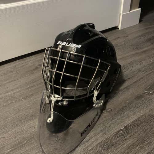 Black Senior Bauer 940x  Goalie Mask