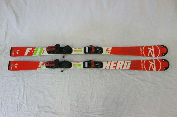 Rossignol Hero F-11 FIS SL Skis 146 Cm with Rossignol Bindings