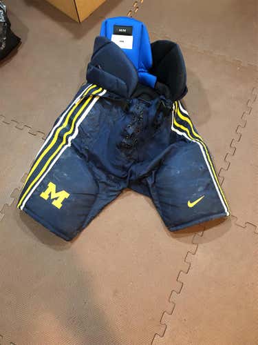 Blue Senior Medium Bauer Custom Pro Pro Stock Hockey Pants