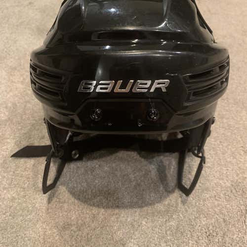 Black Used Small Bauer Re-Akt 200 Helmet