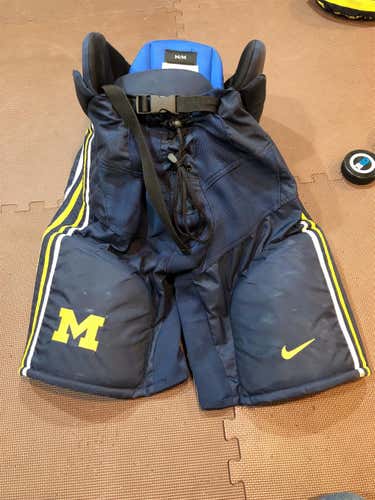 Blue Senior Medium Bauer Custom Pro Pro Stock Hockey Pants