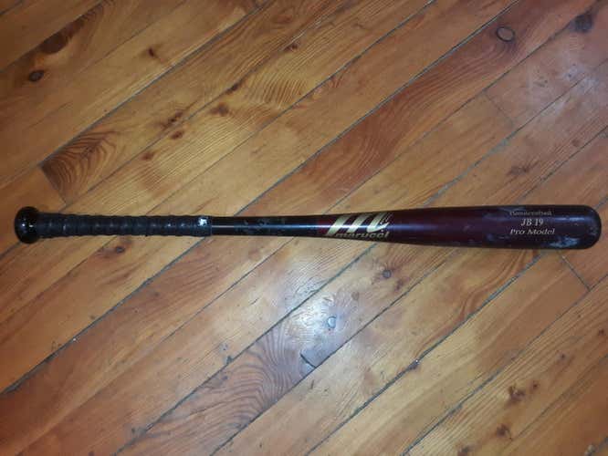 Used High School/College Marucci Wood JB19 Custom Pro Model Bat 31"