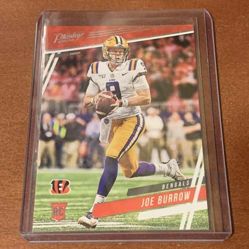 Joe Burrow Cincinnati Bengals 2020 Panini Prestige Football Rookie Card #258