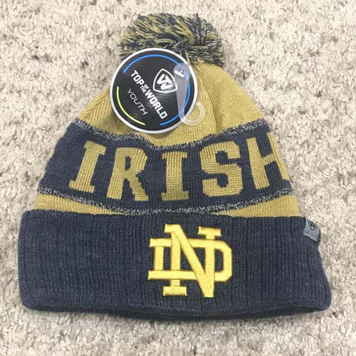 Notre Dame Youth Winter Hat- New With Tags
