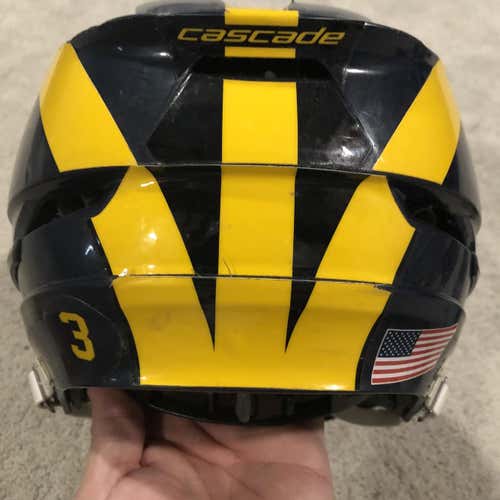 Blue  Player's Cascade R Helmet
