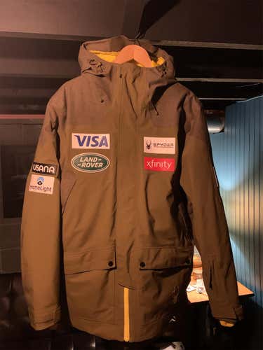 Adult Medium USST Spyder Jacket Plus Huron Base Layer